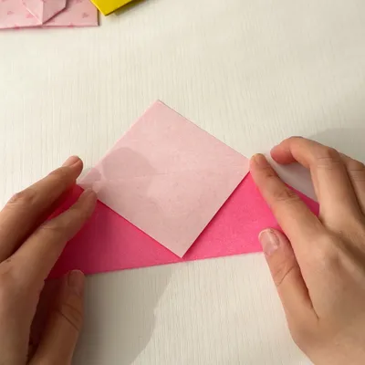 折り紙1枚で作れる工程