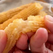 揚げずに作れる カリもち豆腐チュロス