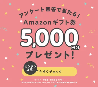 記事下アンケート（5,000円）