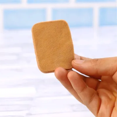 ダイソーの専用洗剤で実験!メイク用パフ洗ってみた