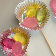 トースターで作る キラキラ宝石キャンディ