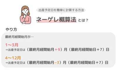 ネーゲレ概算法の計算方法