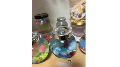 おうち時間にぴったり!!~100均の材料で手作りスノードーム~