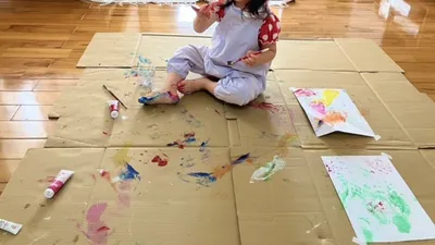 イヤイヤ期だからこそできる!プレゼント作り