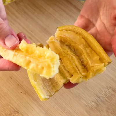 包丁いらずのバナナとみかん