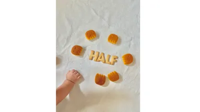 そのまま真似してOK！ハーフバースデー撮影アイデア集