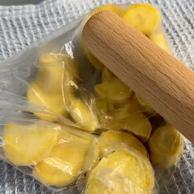 アイスを混ぜるだけの手軽なスイートポテト