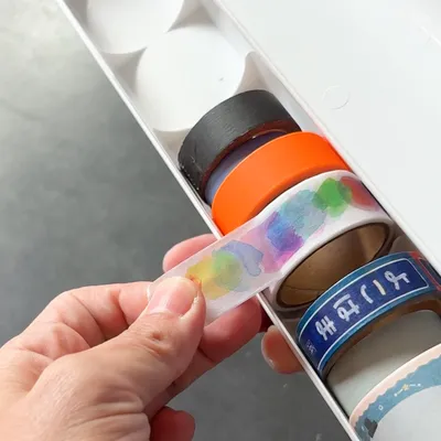 意外と万能!マステやレジ袋の収納にも