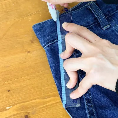 簡単な縫い方でウエスト詰め完了!