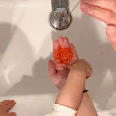 「ぷるぷるせっけん」で育児をもっと楽しく