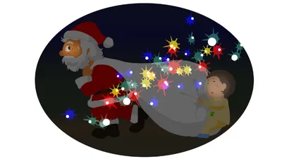 サンタが怖い子も、来年クリスマスが待ち遠しくなる大作戦！