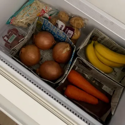野菜室掃除の負担を減らせるアイデア