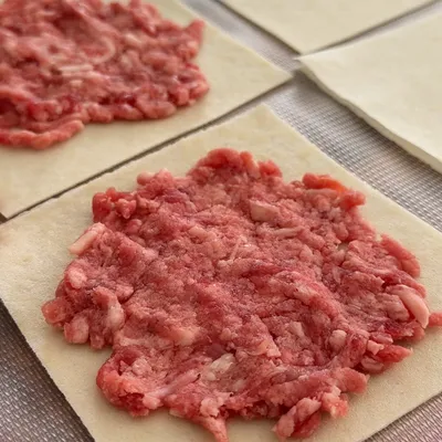 春巻きの皮でパリパリ食感に