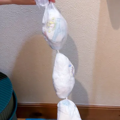 傘袋でおむつ捨てをもっと簡単に!