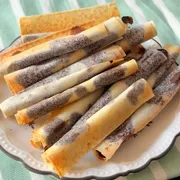 冷凍保存OK 〇〇の皮でチョコシガレット