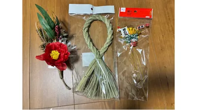 100均で作る！簡単お正月飾り