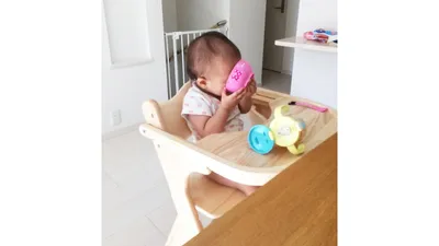 離乳食の進みがのんびりで少食だった娘。食事量が増えないことが悩みでした