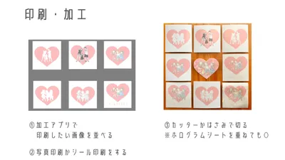 シンプルかわいいステッカー作り