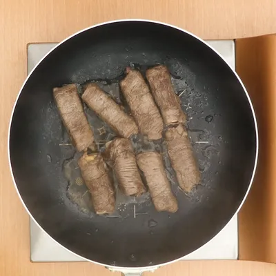 蒸し焼き後
