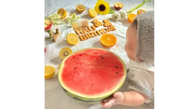 そのまま真似してOK！ハーフバースデー撮影アイデア集