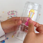 親子でドハマリ 着せ替え工作