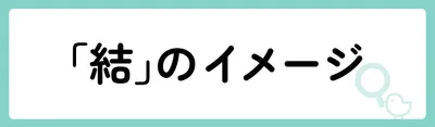「結」の意味や由来は?名前に込められる思いや名付けの例を紹介!