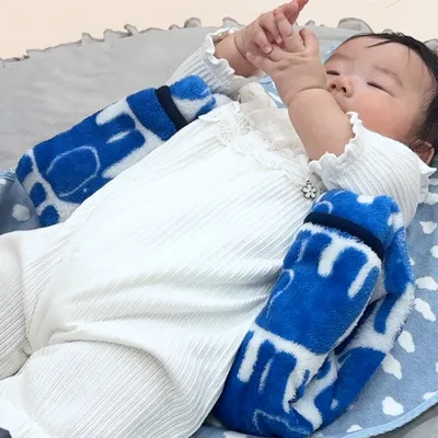 ブランケットで包んで逃げ出し防止