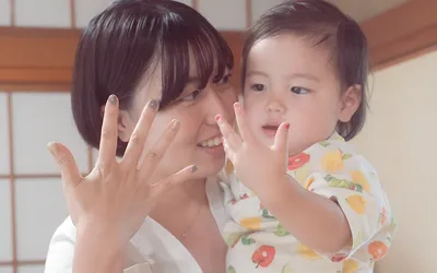 子どもとママ