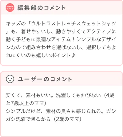 最優秀賞商品の編集部・ユーザーコメント