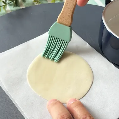 型抜きして焼くだけで完成