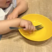 外食でお皿を投げる子に！ダイソーの耐震マットが吸盤代わりになる便利ワザ