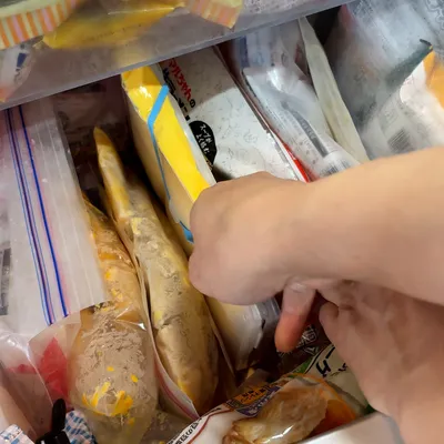 ストック方法を見直して冷凍庫をすっきり