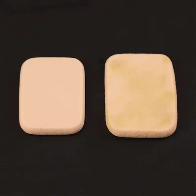 ダイソーの専用洗剤で実験!メイク用パフ洗ってみた