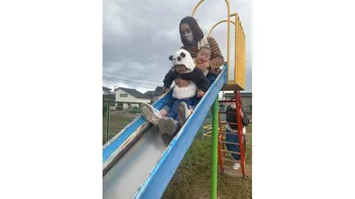 体を自由に動かせて、上の子のお世話もしやすい