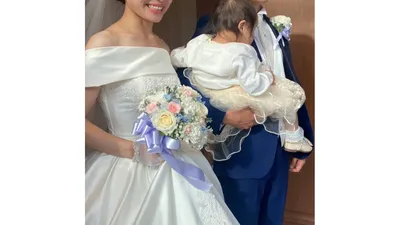 子どもがいても結婚式は諦めない！1歳半と叶えた最高の1日