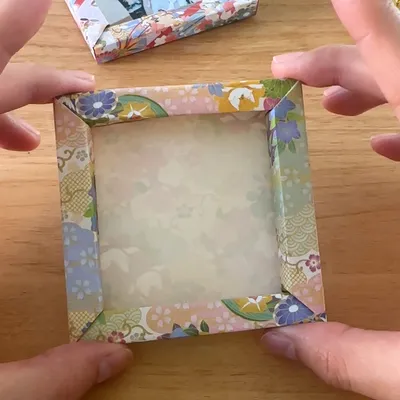 折り紙で写真をもっと楽しく飾ろう