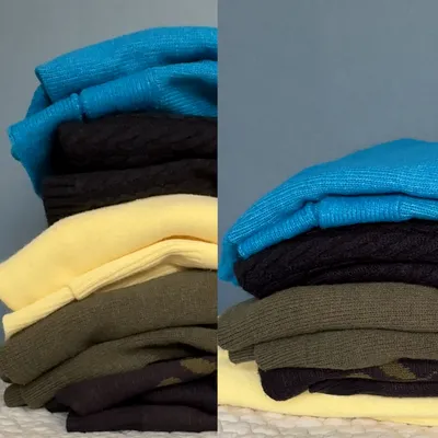 薄く畳めると収納が快適になる