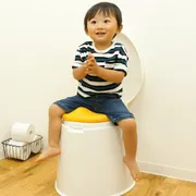 お尻と便座と親子に優しい　ソフト補助便座