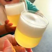 6月21日は父の日 材料2つでビール風ゼリー