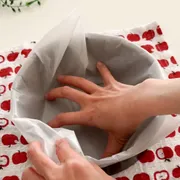 クッキングシートを ぴったりサイズにする方法