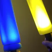 200円で作れる 光るプールスティック