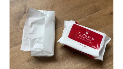 ふきんとウェットティッシュは子どもが取り出しやすい場所に