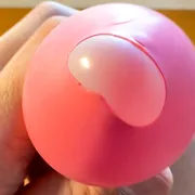 風船と水風船を 合体させる