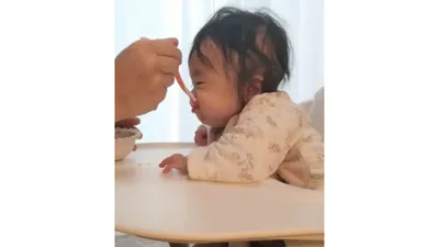 離乳食を楽しく食べられる環境づくり。０歳児が安心できる工夫