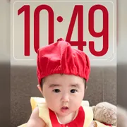 iPhone裏ワザ 我が子の立体壁紙