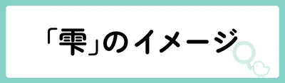 「雫」の意味や由来は?名前に込められる思いや名付けの例を紹介!