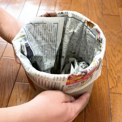 簡単な工夫でゴミ箱を使いやすく!