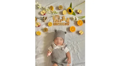 そのまま真似してOK！ハーフバースデー撮影アイデア集