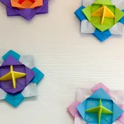 大人もハマる 無限折り紙コマ