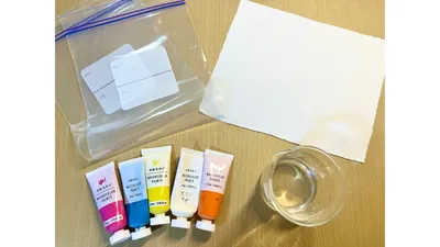 簡単!洗い物なし!初めてのアート